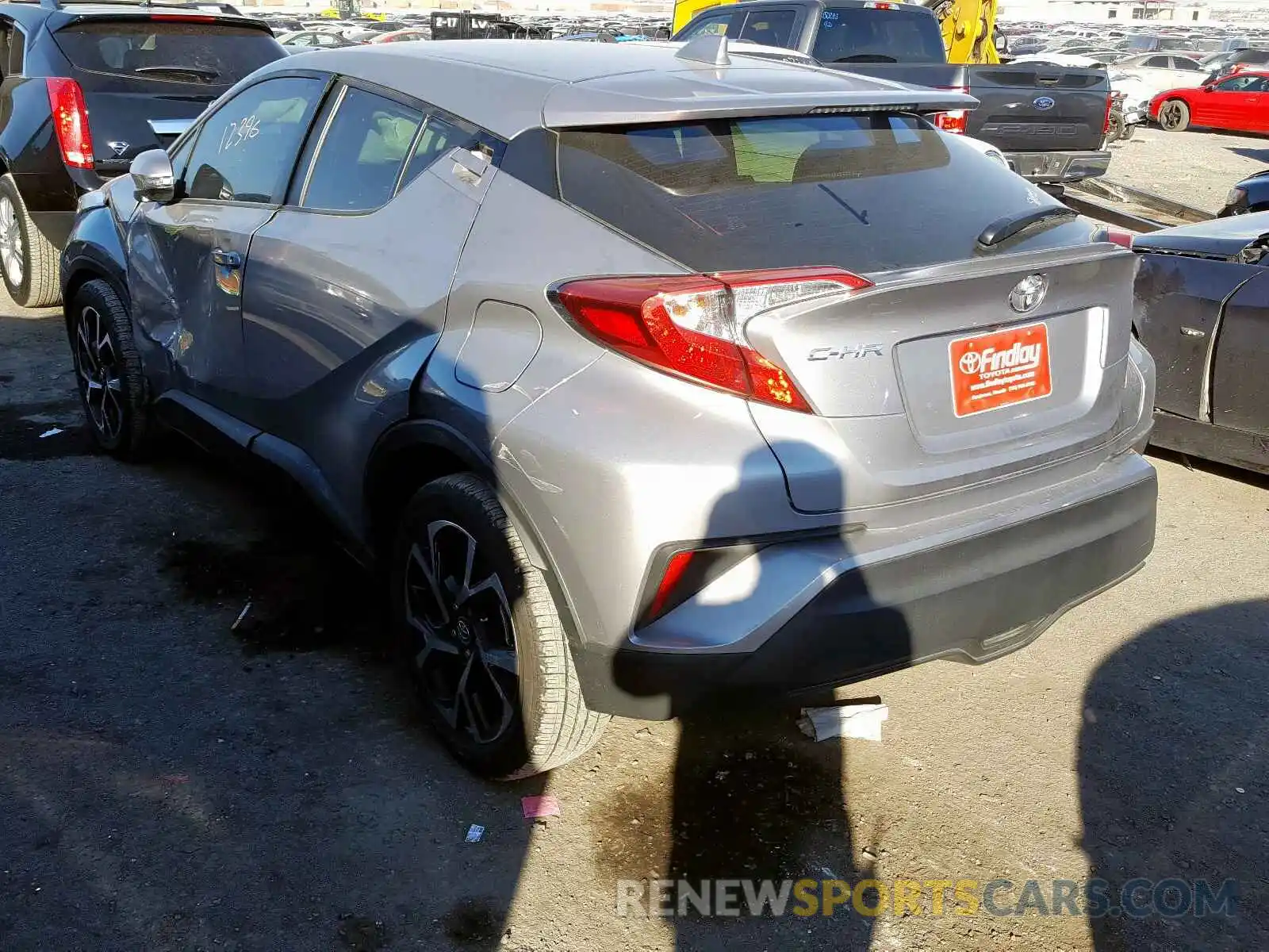 3 Photograph of a damaged car JTNKHMBX3K1031853 TOYOTA C-HR 2019