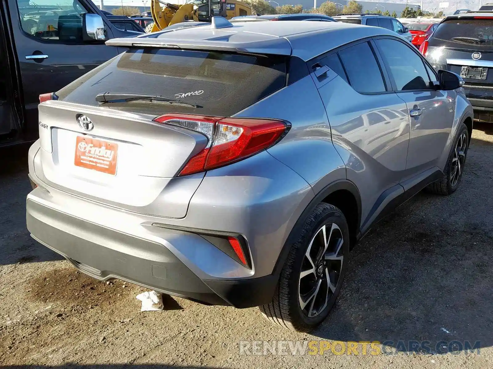 4 Photograph of a damaged car JTNKHMBX3K1031853 TOYOTA C-HR 2019