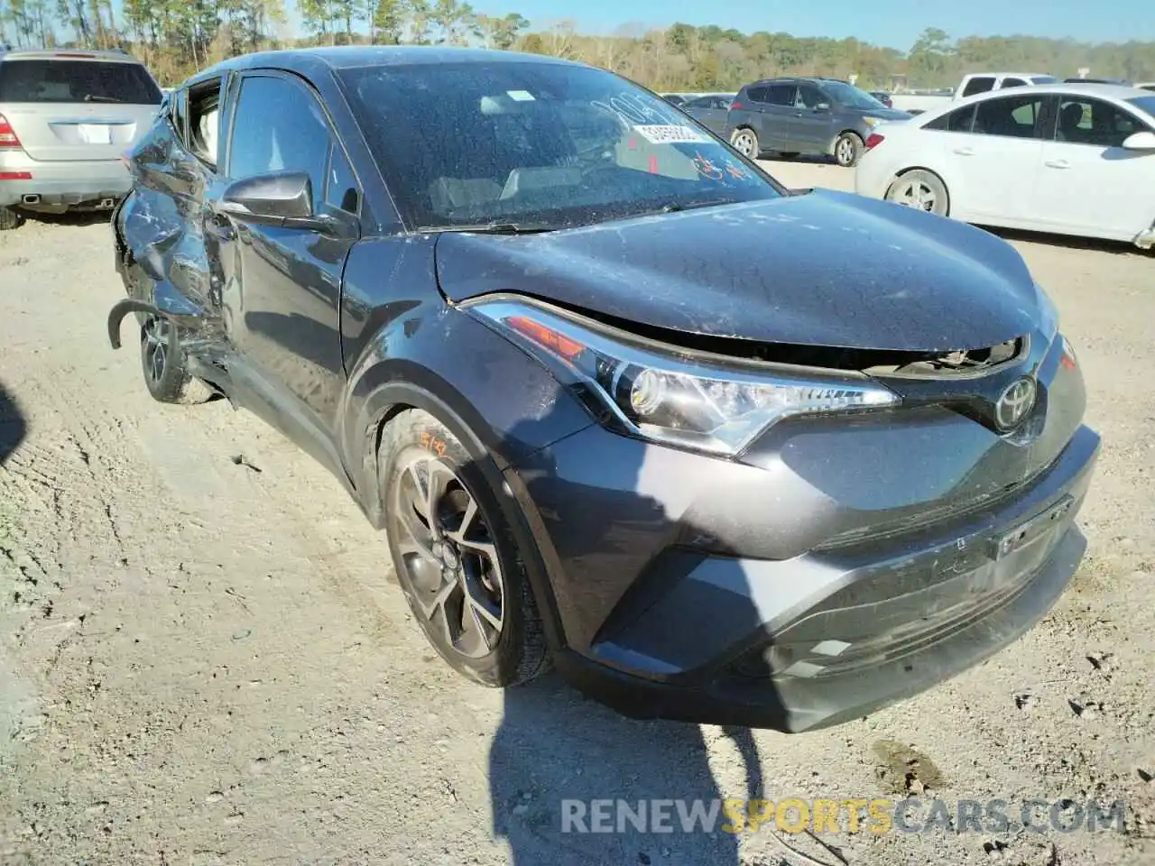 1 Photograph of a damaged car JTNKHMBX3K1031951 TOYOTA C-HR 2019