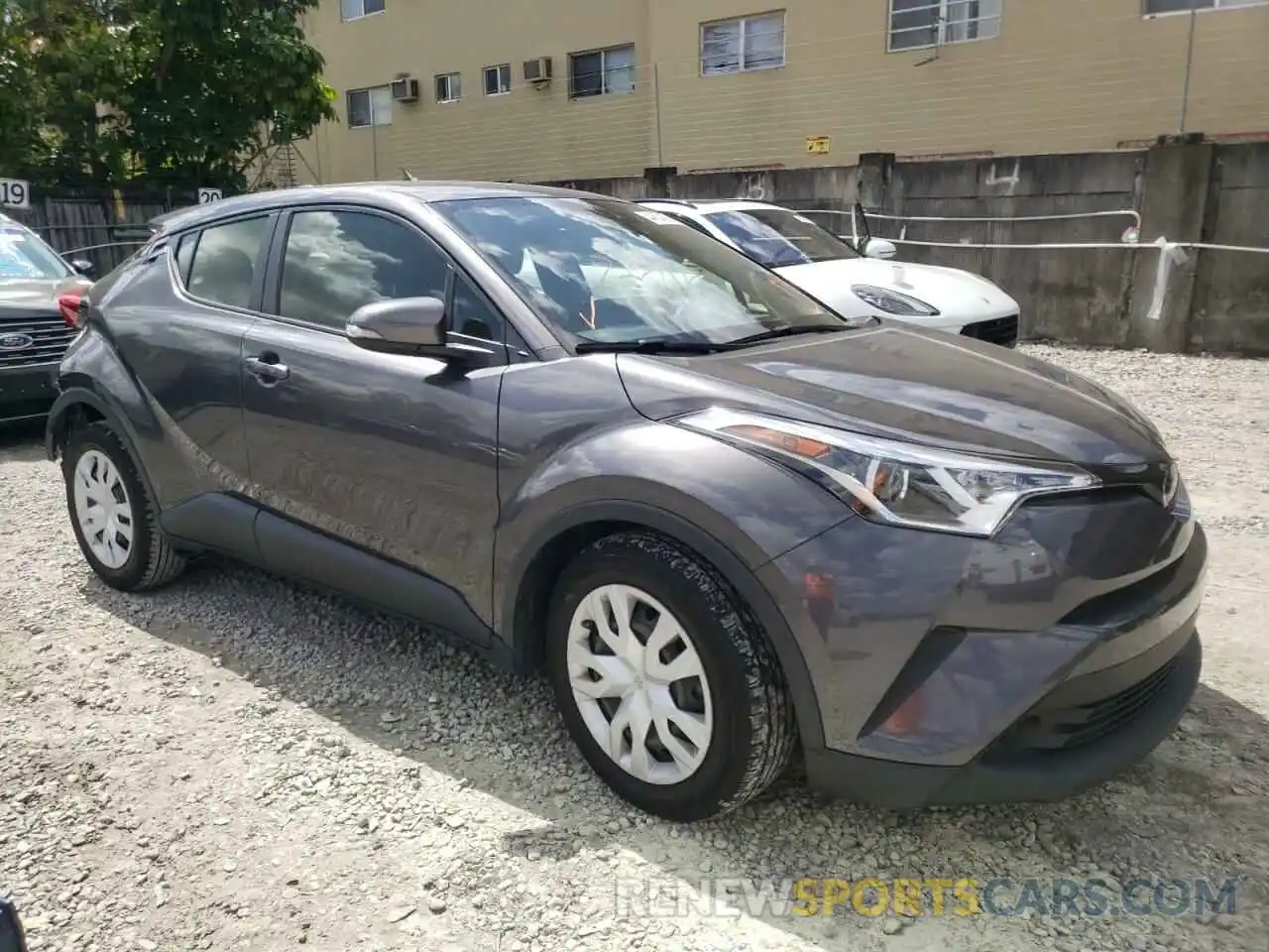 1 Photograph of a damaged car JTNKHMBX3K1033120 TOYOTA C-HR 2019