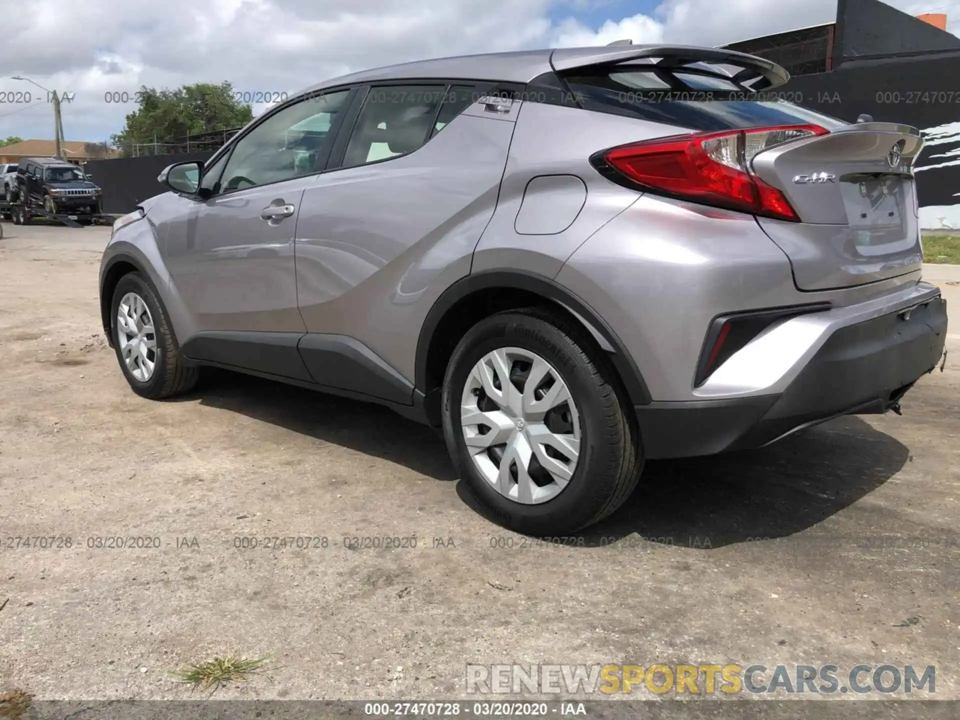 3 Photograph of a damaged car JTNKHMBX3K1033196 TOYOTA C-HR 2019