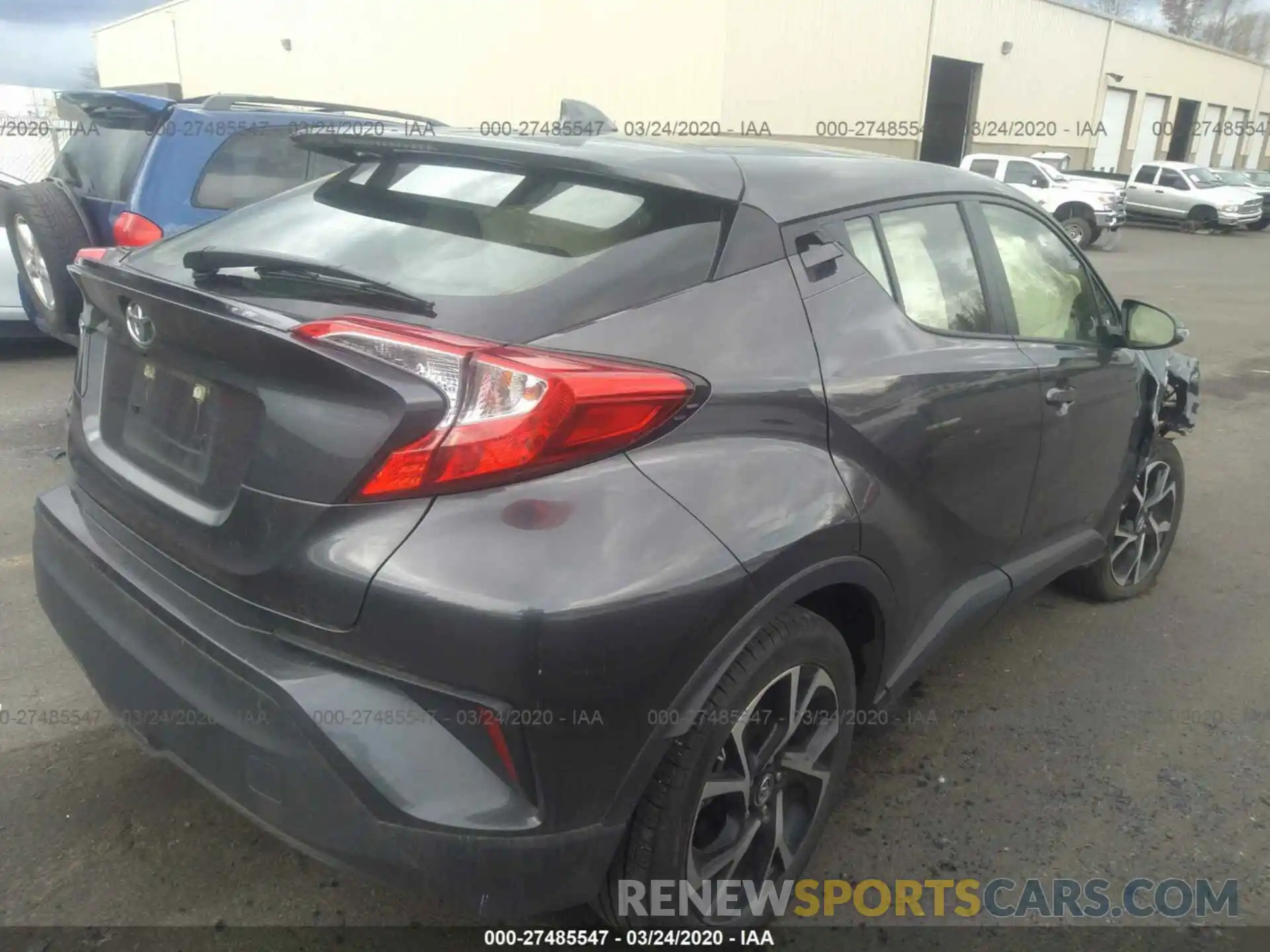 4 Photograph of a damaged car JTNKHMBX3K1033229 TOYOTA C-HR 2019