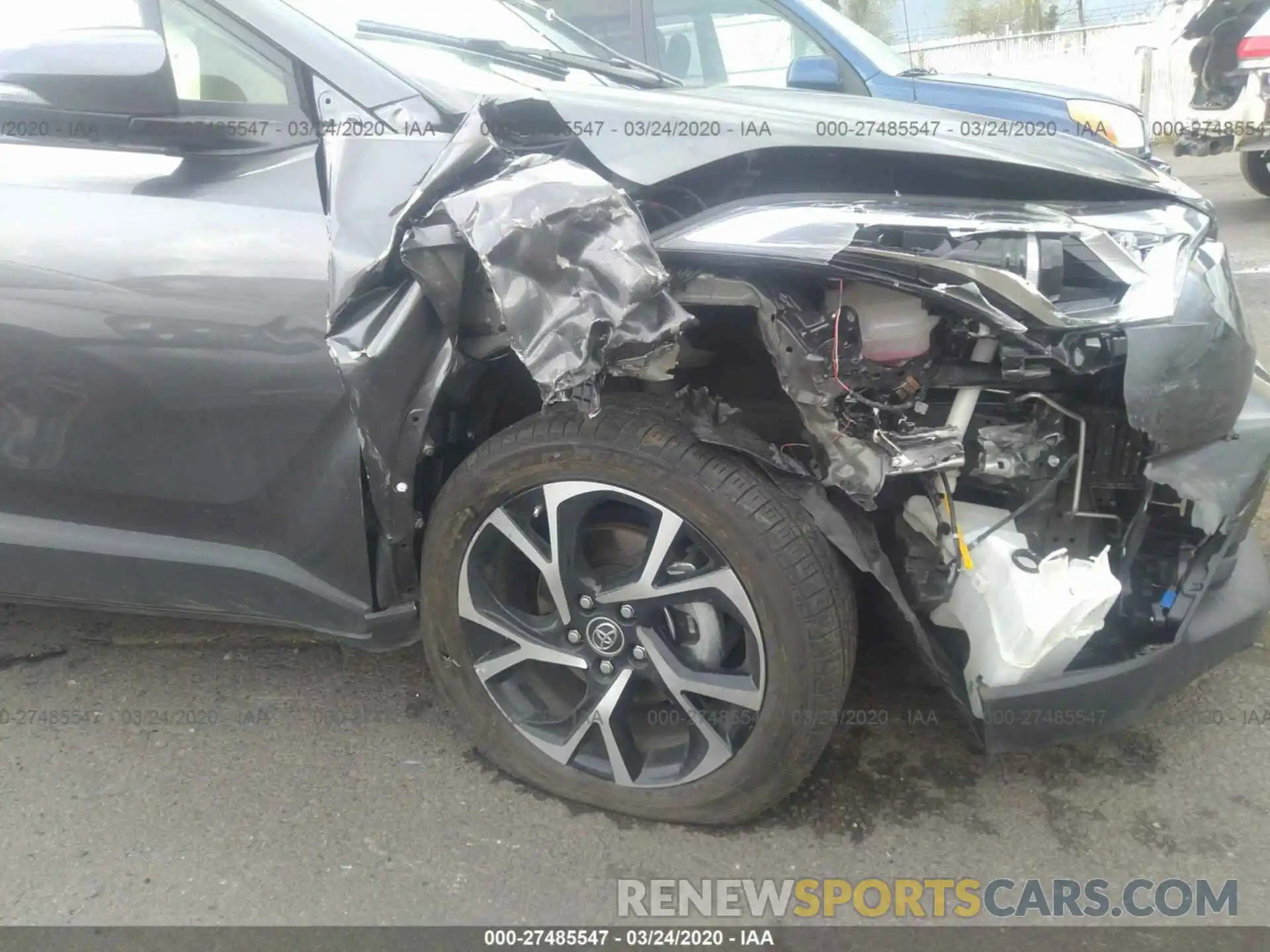 6 Photograph of a damaged car JTNKHMBX3K1033229 TOYOTA C-HR 2019