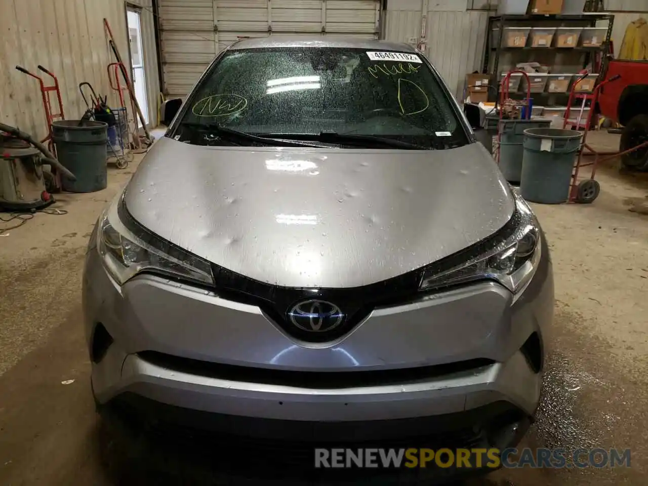 9 Photograph of a damaged car JTNKHMBX3K1033358 TOYOTA C-HR 2019