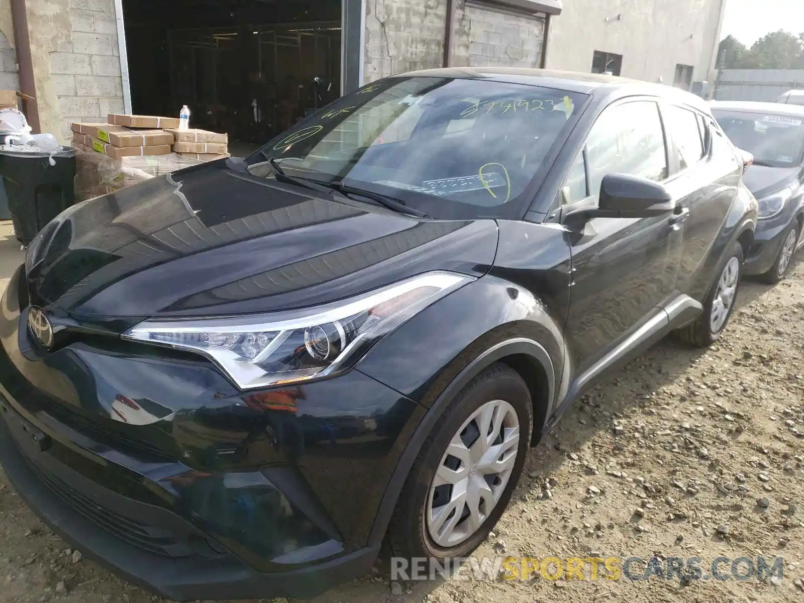 2 Photograph of a damaged car JTNKHMBX3K1033618 TOYOTA C-HR 2019