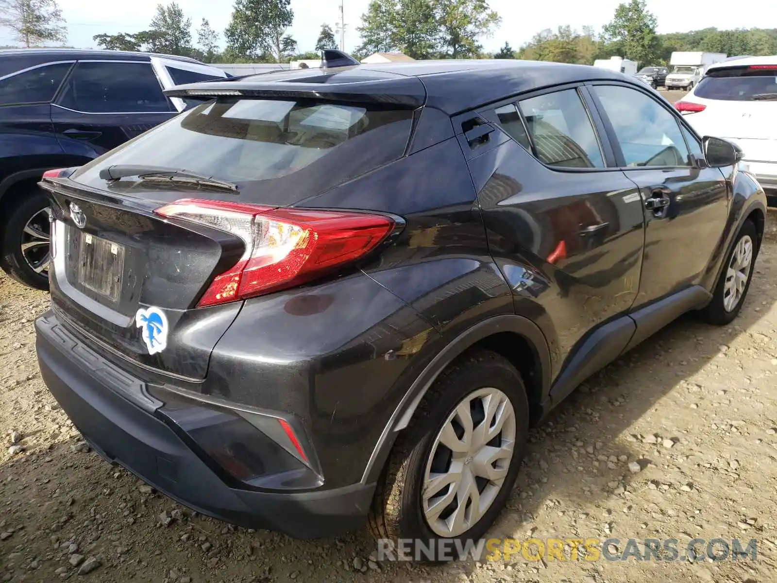 4 Photograph of a damaged car JTNKHMBX3K1033618 TOYOTA C-HR 2019