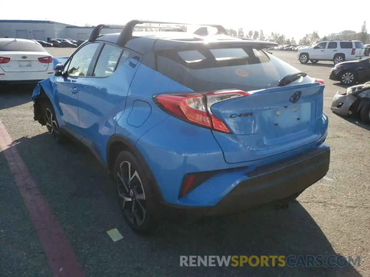 3 Photograph of a damaged car JTNKHMBX3K1034459 TOYOTA C-HR 2019