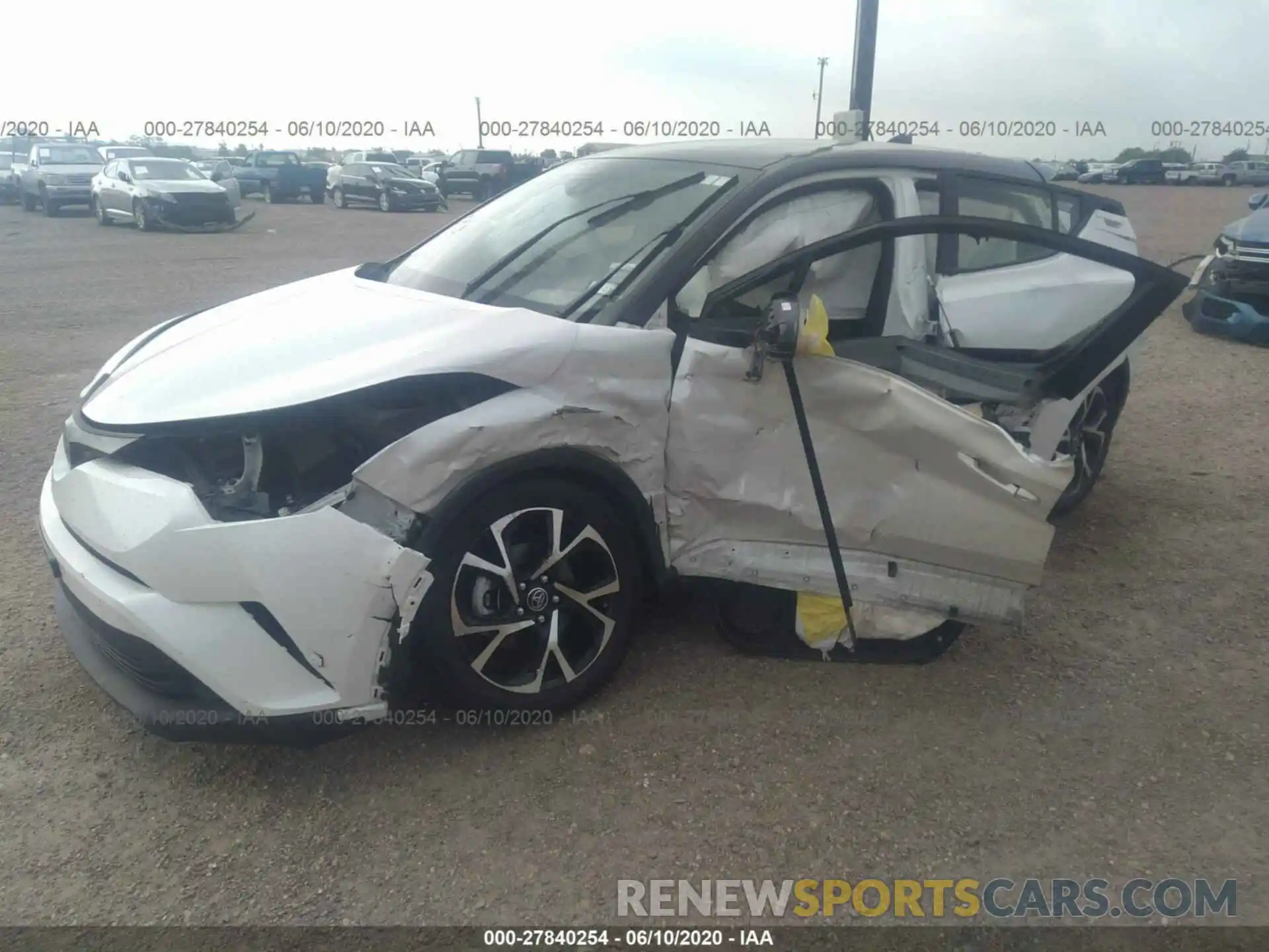 2 Photograph of a damaged car JTNKHMBX3K1034963 TOYOTA C-HR 2019