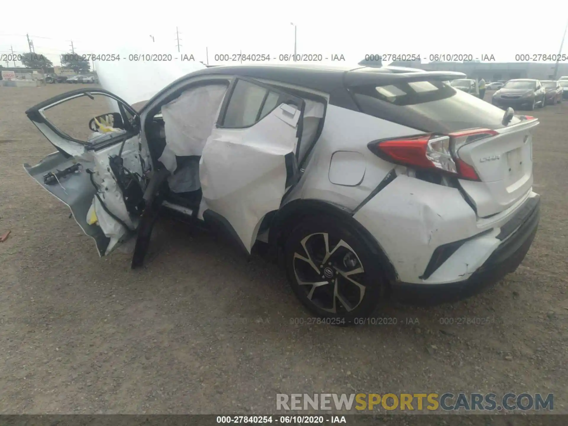 3 Photograph of a damaged car JTNKHMBX3K1034963 TOYOTA C-HR 2019