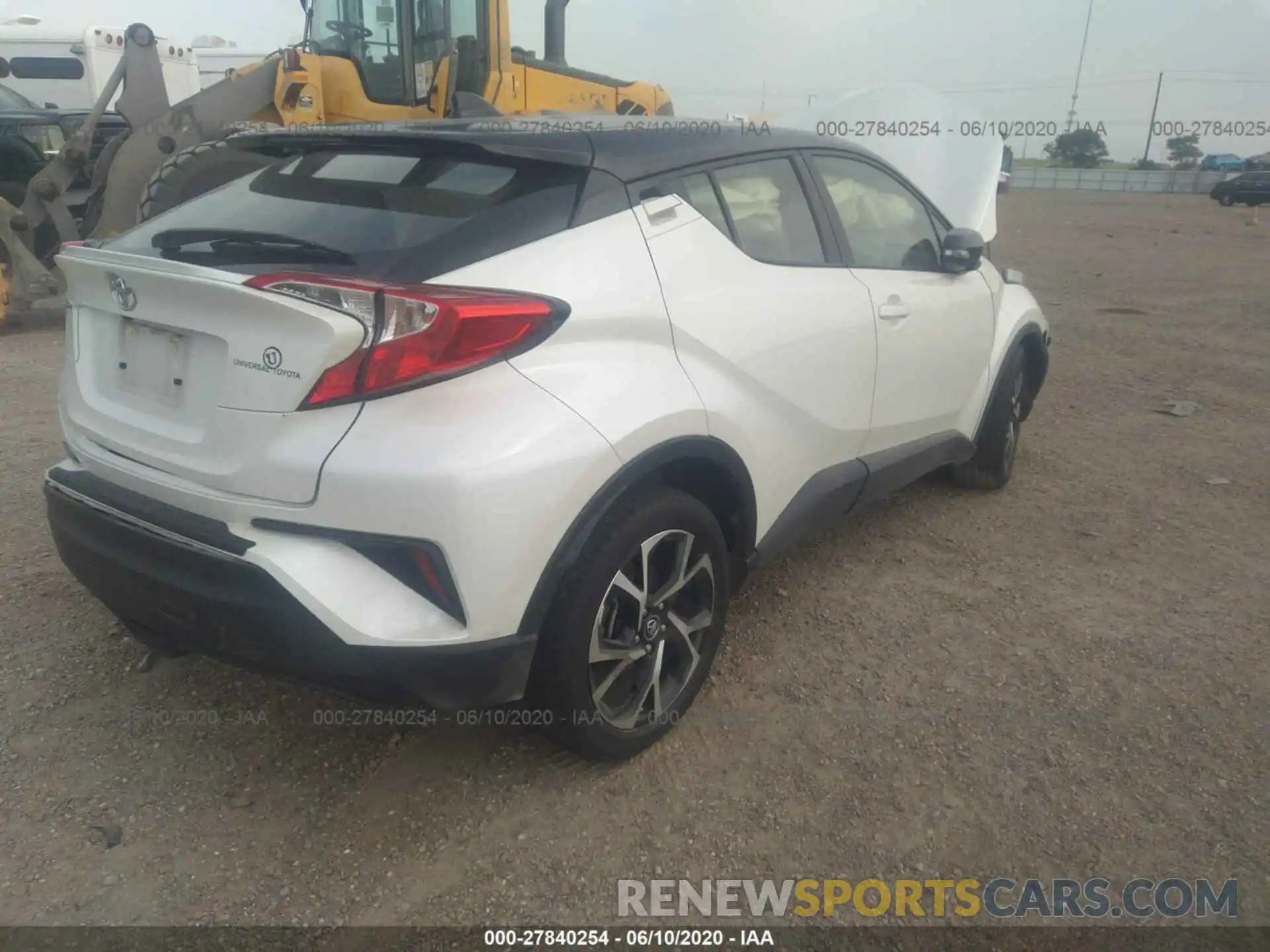 4 Photograph of a damaged car JTNKHMBX3K1034963 TOYOTA C-HR 2019