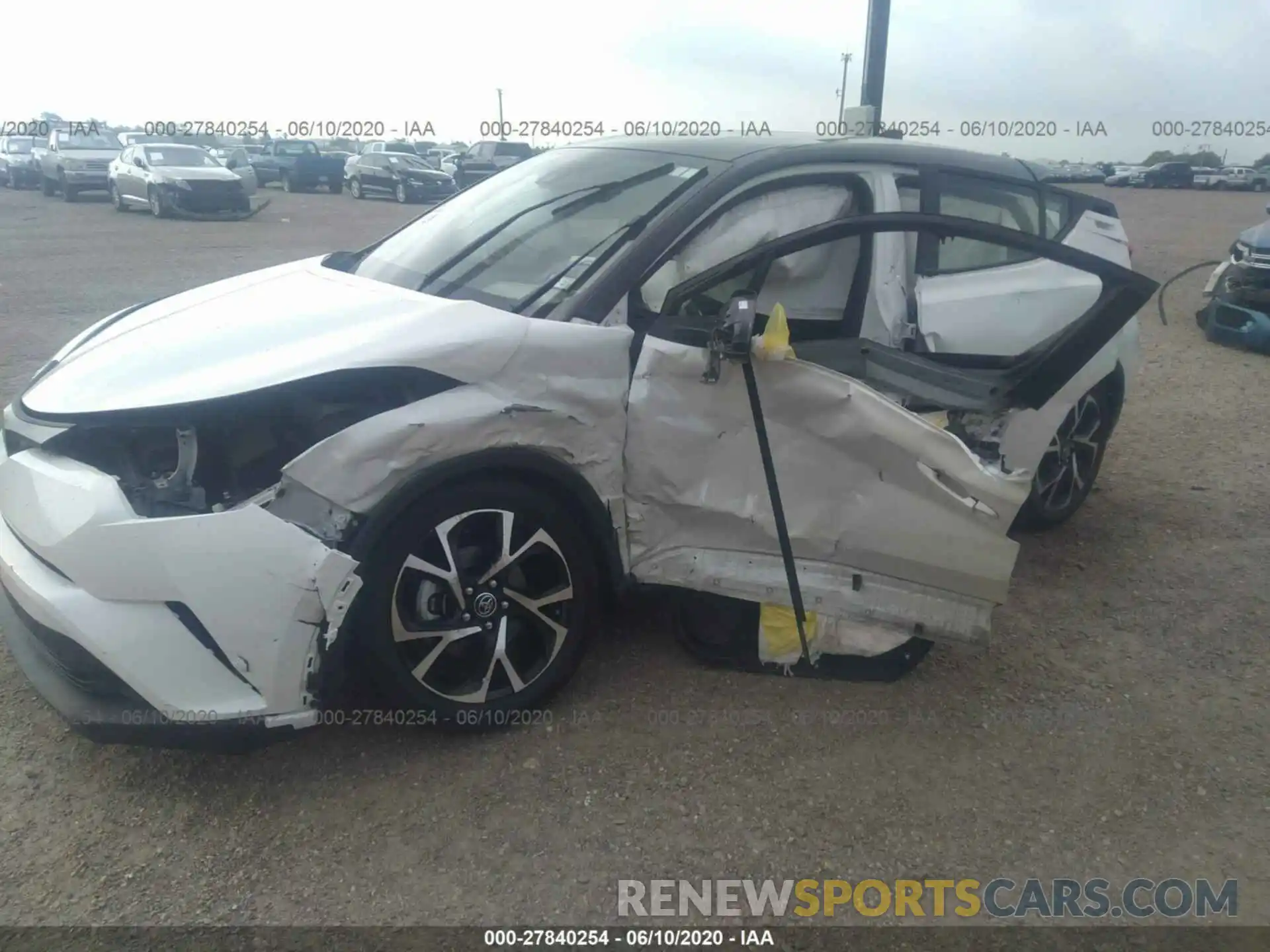 6 Photograph of a damaged car JTNKHMBX3K1034963 TOYOTA C-HR 2019