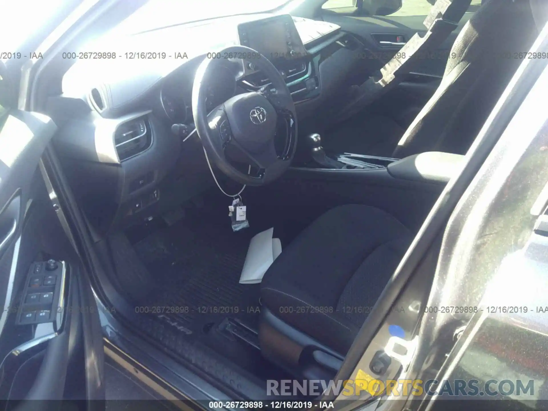 5 Photograph of a damaged car JTNKHMBX3K1035031 TOYOTA C-HR 2019