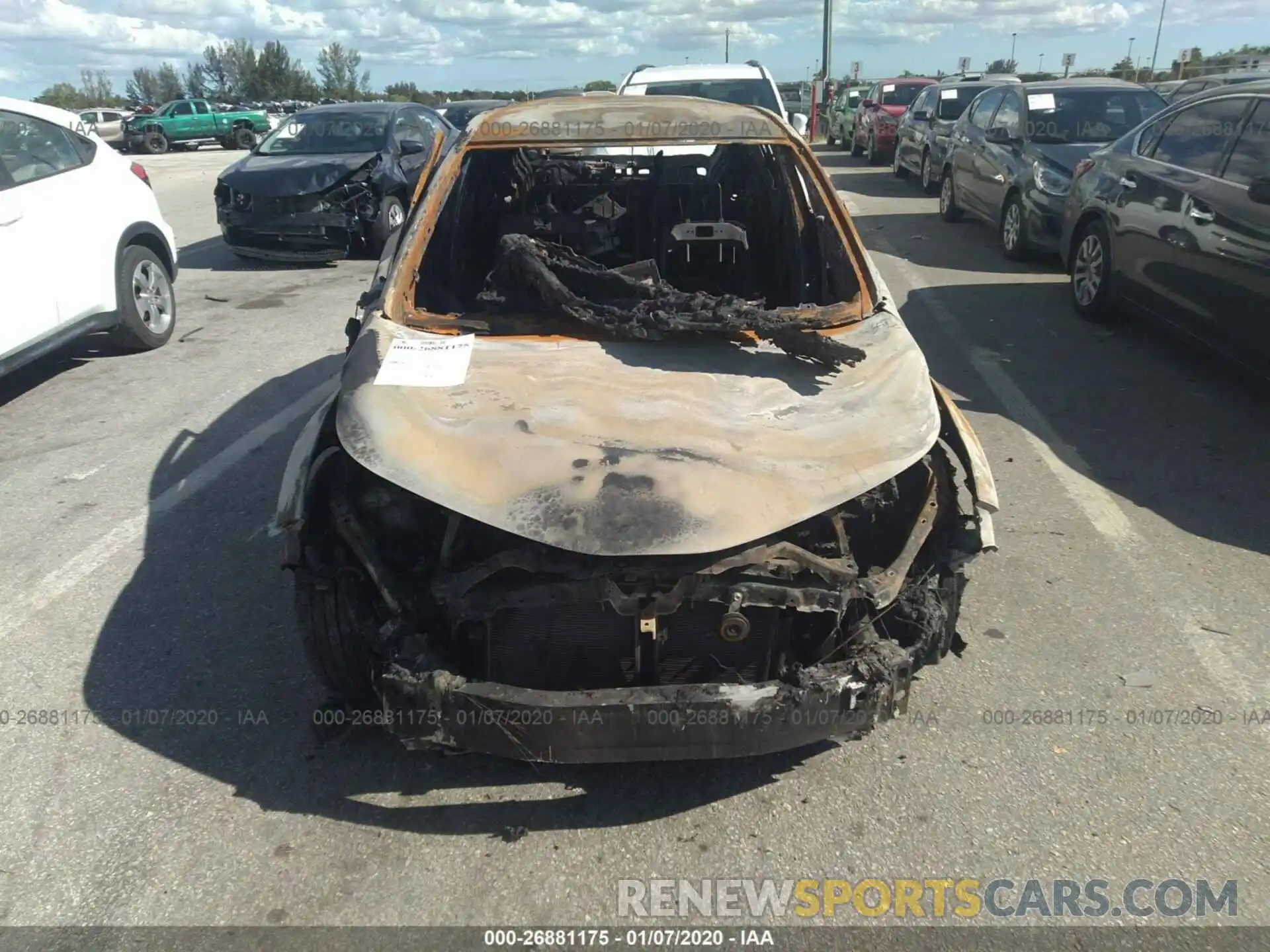 6 Photograph of a damaged car JTNKHMBX3K1035062 TOYOTA C-HR 2019