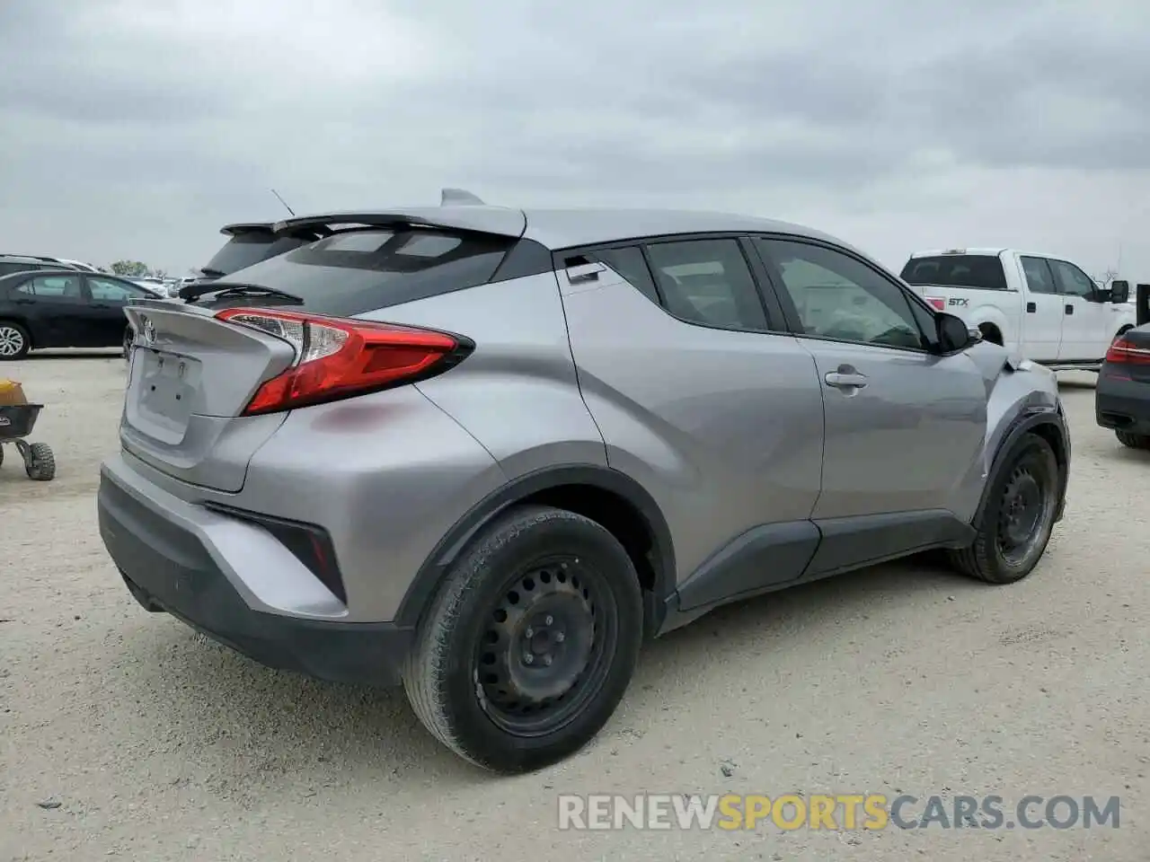 3 Фотография поврежденного автомобиля JTNKHMBX3K1035563 TOYOTA C-HR 2019