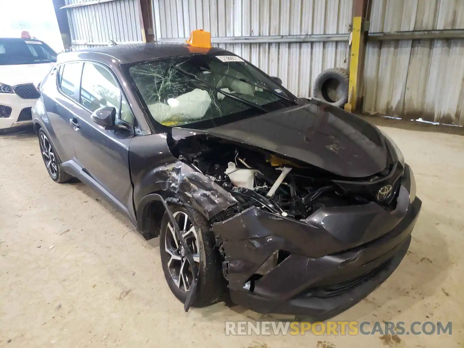 1 Photograph of a damaged car JTNKHMBX3K1035613 TOYOTA C-HR 2019