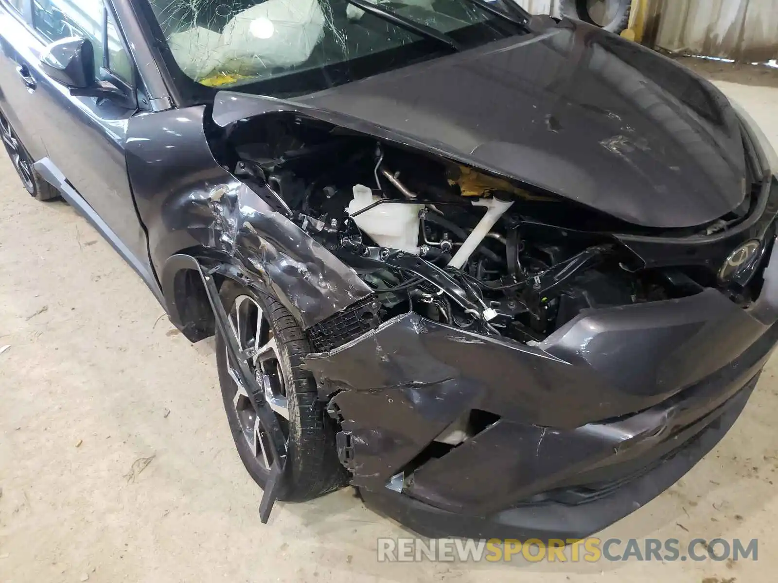 9 Photograph of a damaged car JTNKHMBX3K1035613 TOYOTA C-HR 2019