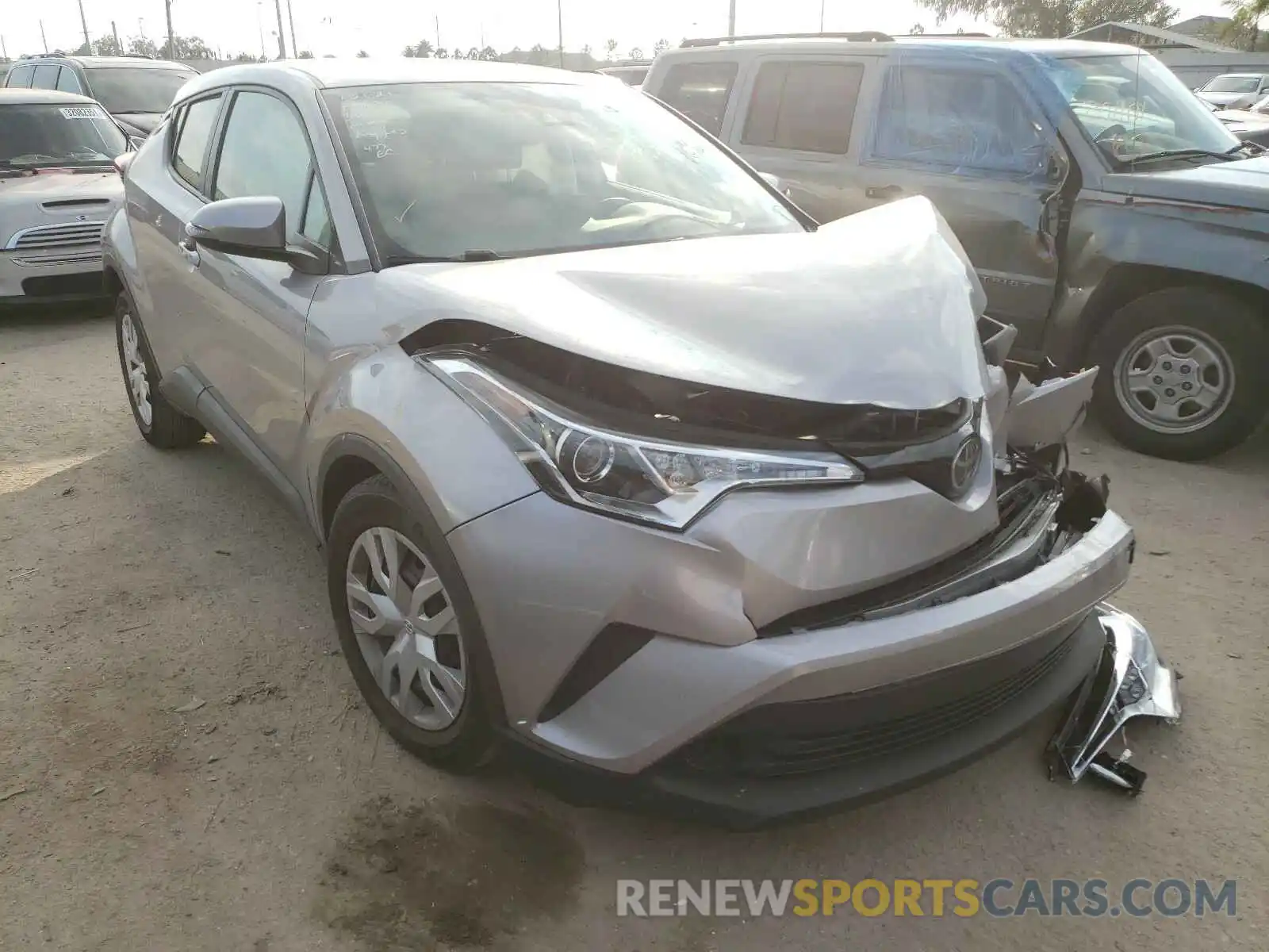 1 Photograph of a damaged car JTNKHMBX3K1035630 TOYOTA C-HR 2019