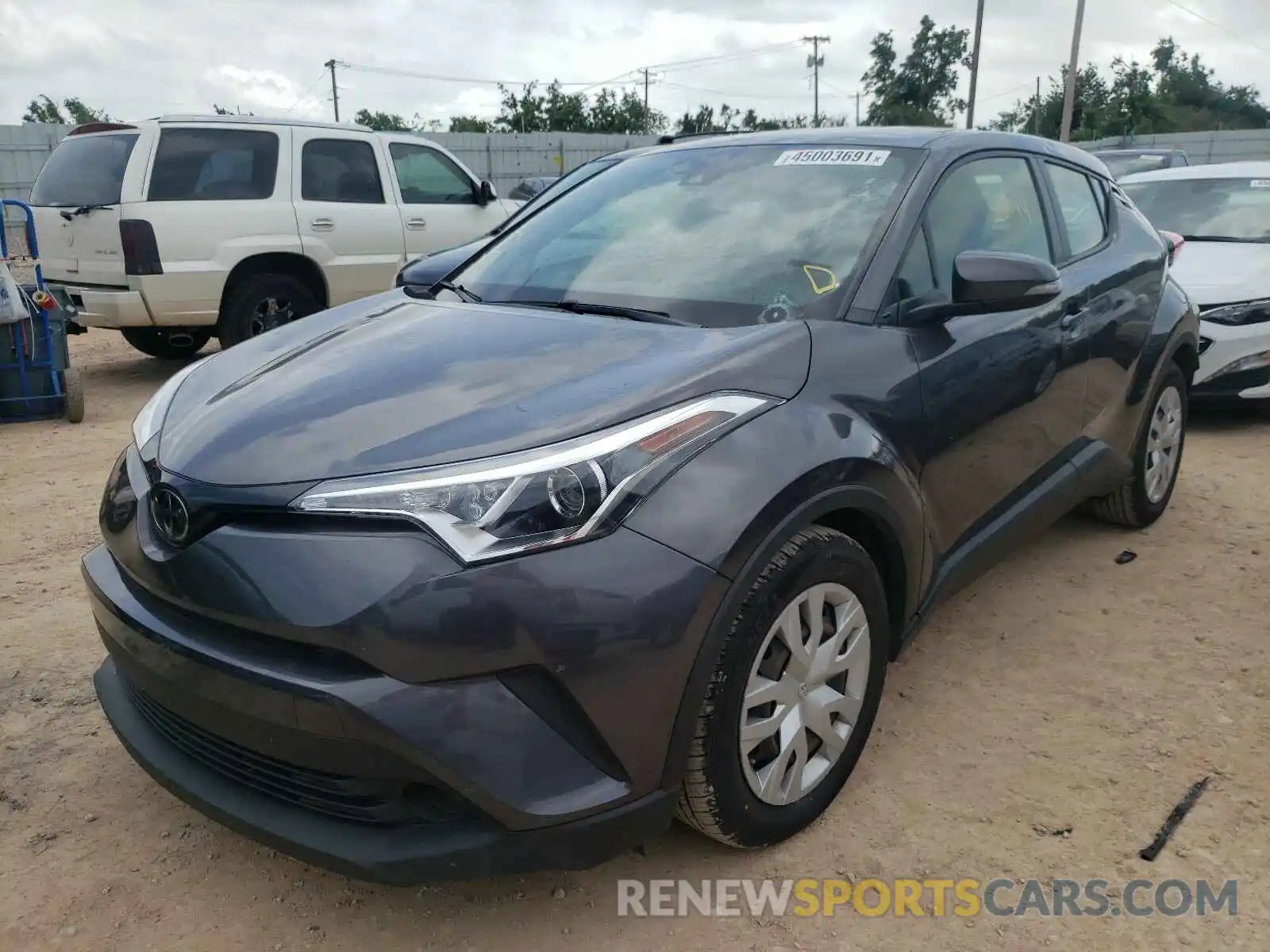 2 Photograph of a damaged car JTNKHMBX3K1035661 TOYOTA C-HR 2019