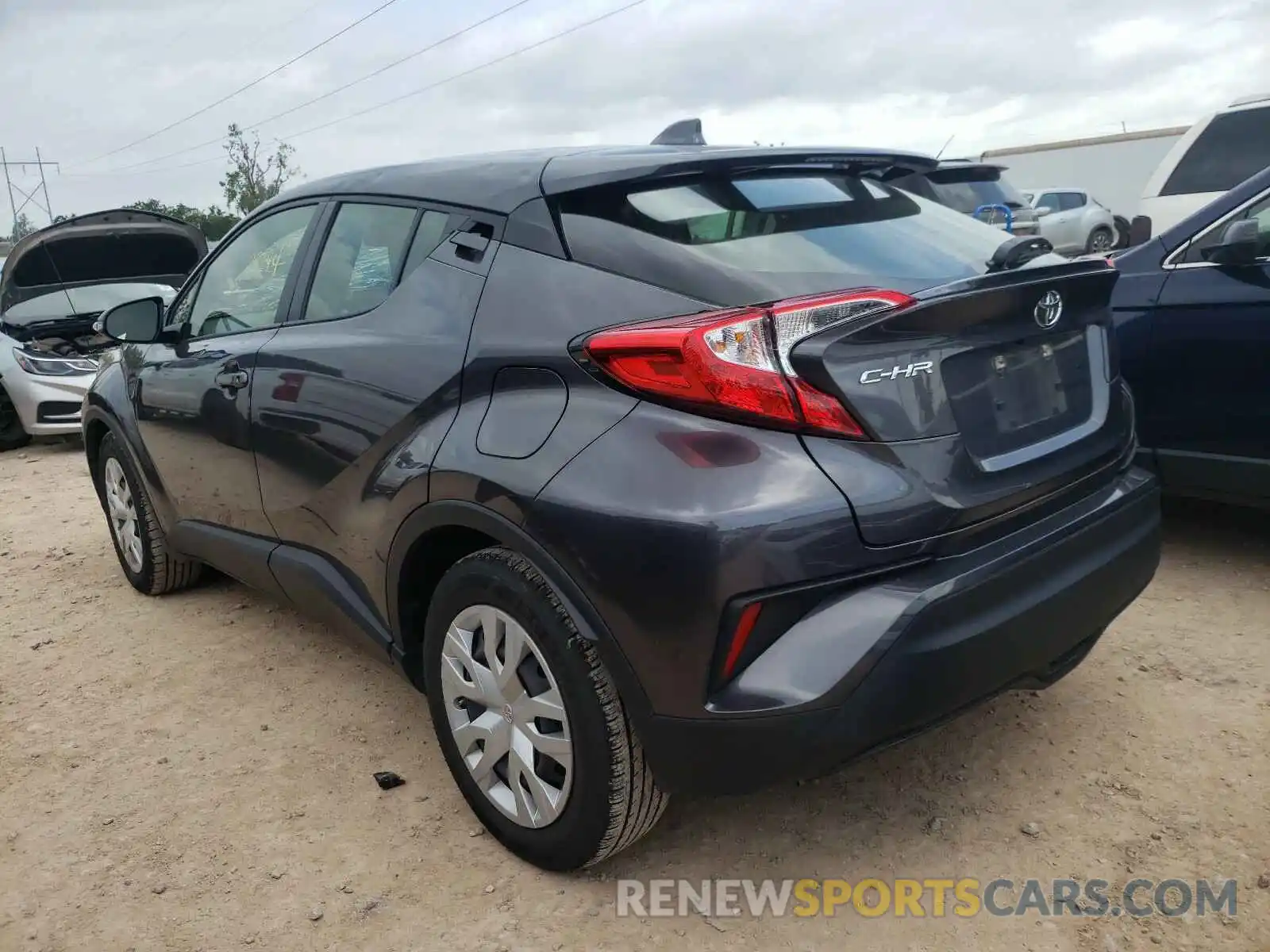 3 Photograph of a damaged car JTNKHMBX3K1035661 TOYOTA C-HR 2019