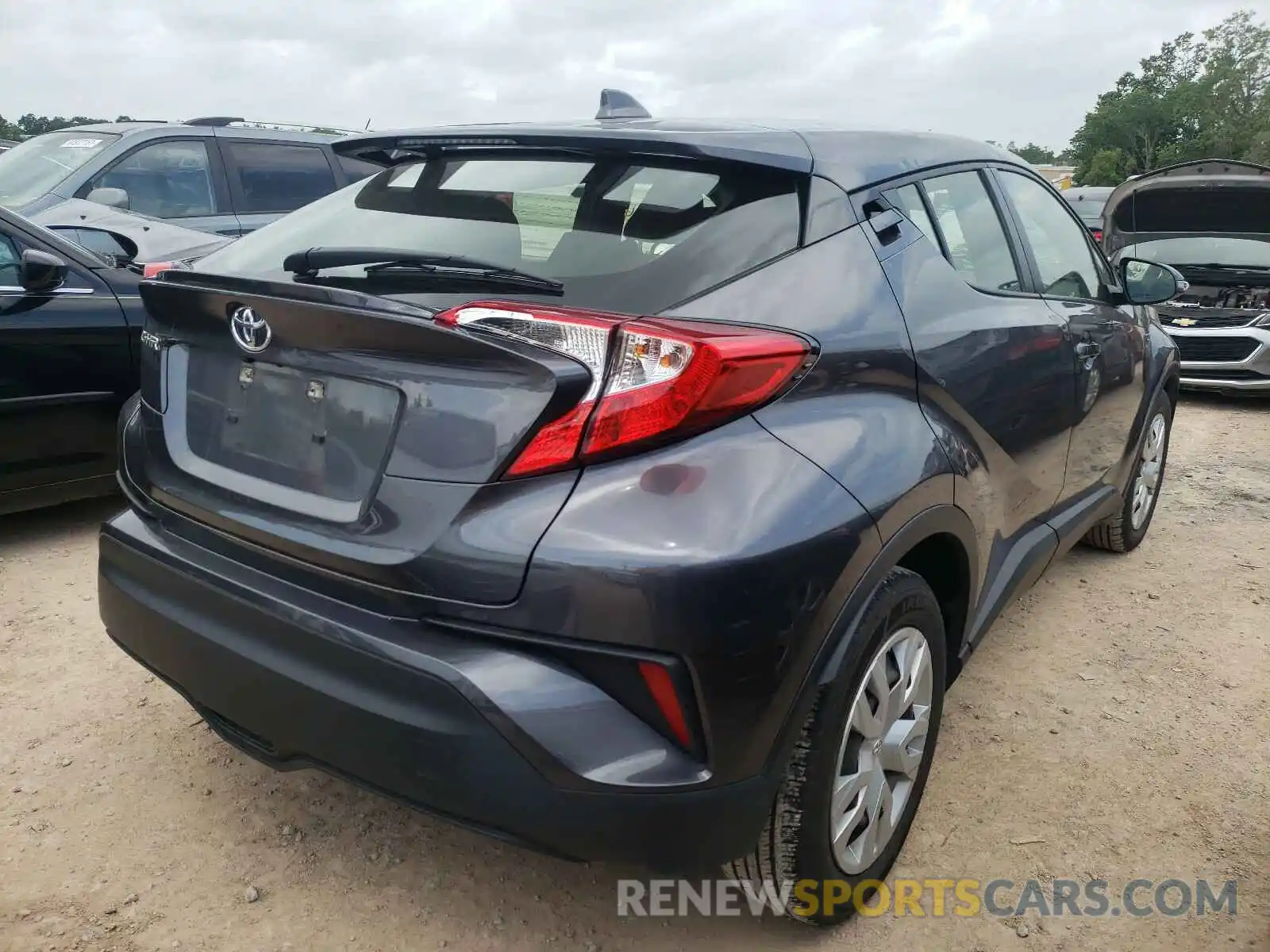 4 Photograph of a damaged car JTNKHMBX3K1035661 TOYOTA C-HR 2019