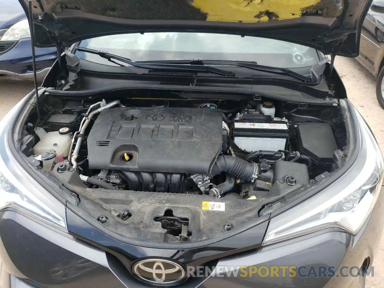 7 Photograph of a damaged car JTNKHMBX3K1035661 TOYOTA C-HR 2019