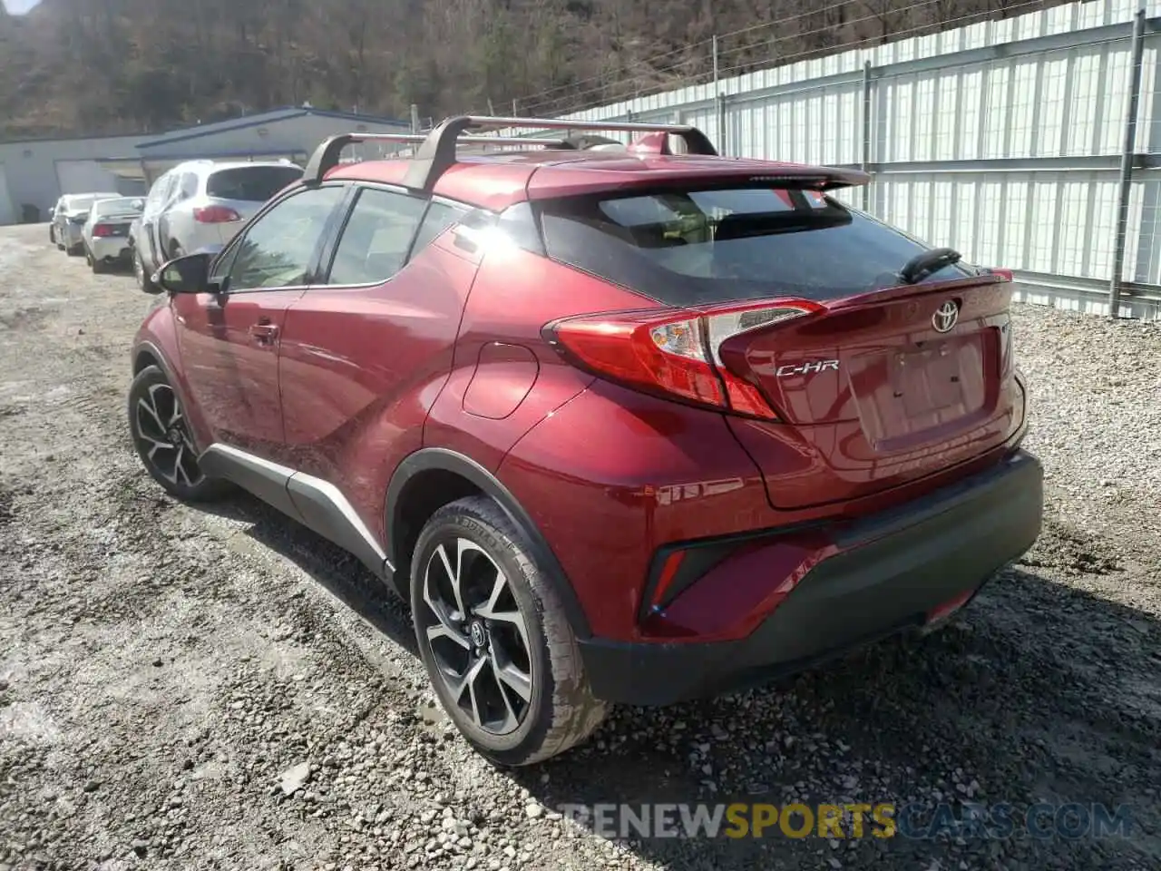 3 Photograph of a damaged car JTNKHMBX3K1035952 TOYOTA C-HR 2019