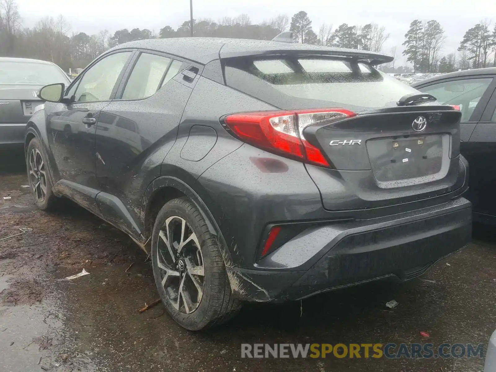 3 Photograph of a damaged car JTNKHMBX3K1036549 TOYOTA C-HR 2019