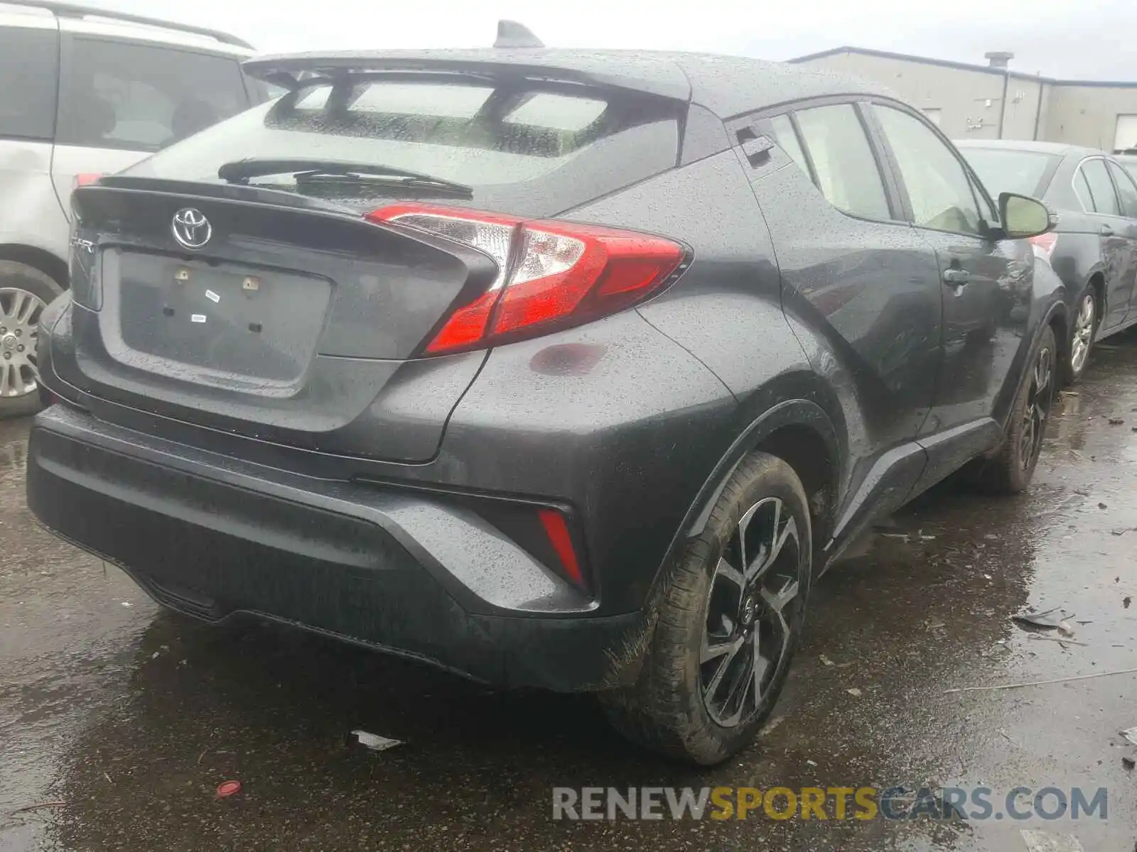 4 Photograph of a damaged car JTNKHMBX3K1036549 TOYOTA C-HR 2019