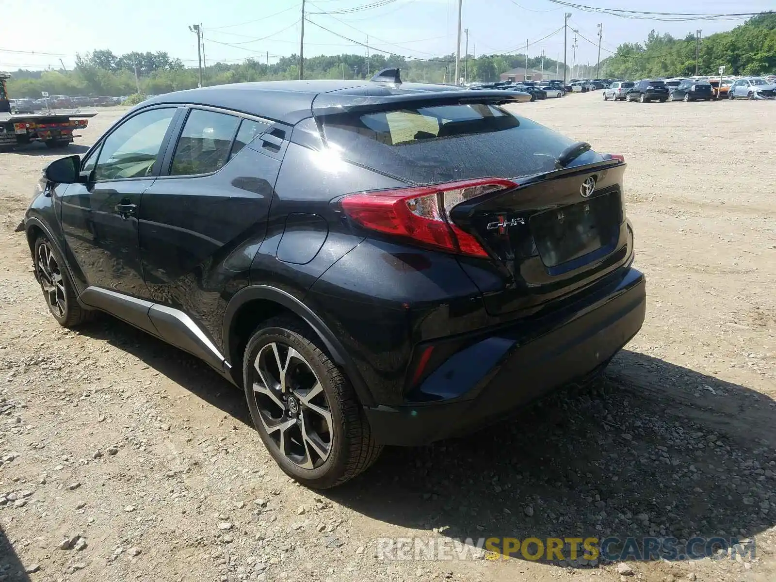 3 Photograph of a damaged car JTNKHMBX3K1036583 TOYOTA C-HR 2019