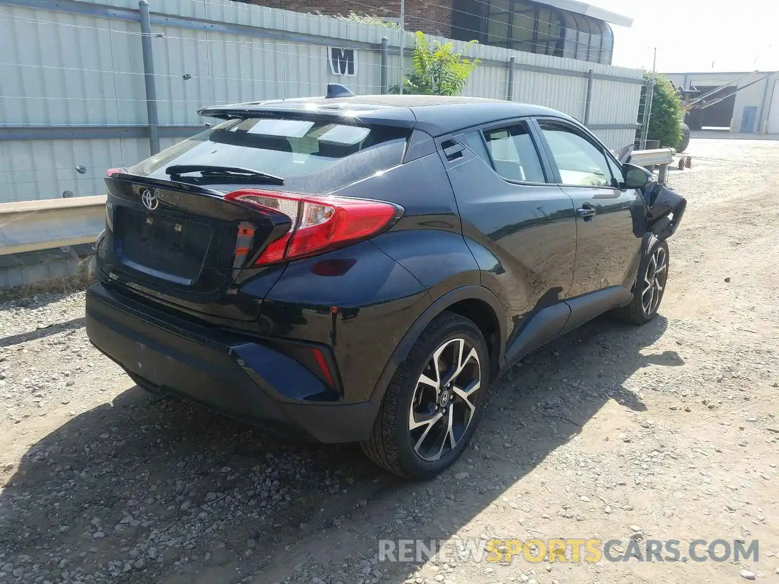 4 Фотография поврежденного автомобиля JTNKHMBX3K1036583 TOYOTA C-HR 2019