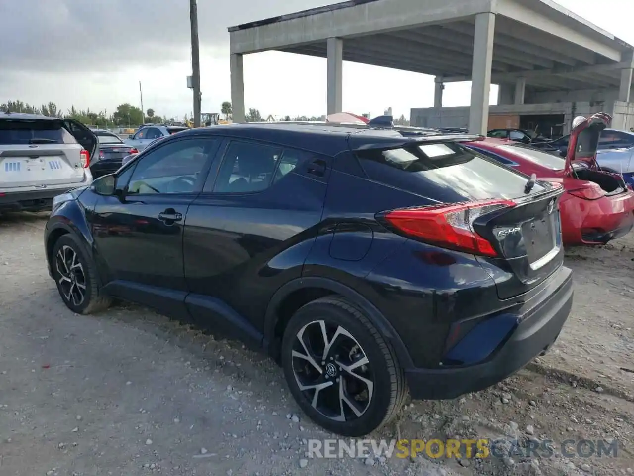 3 Photograph of a damaged car JTNKHMBX3K1037376 TOYOTA C-HR 2019