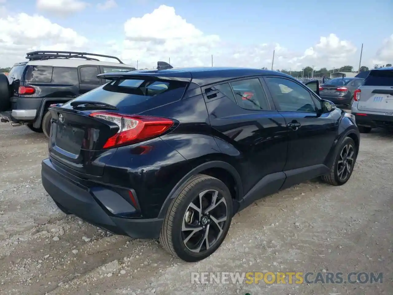 4 Photograph of a damaged car JTNKHMBX3K1037376 TOYOTA C-HR 2019