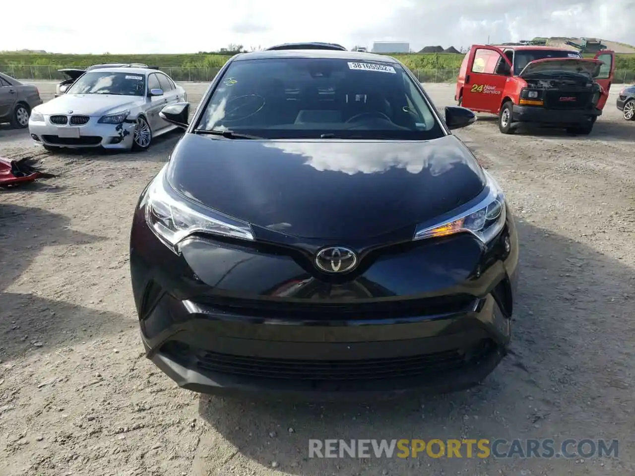 9 Photograph of a damaged car JTNKHMBX3K1037376 TOYOTA C-HR 2019