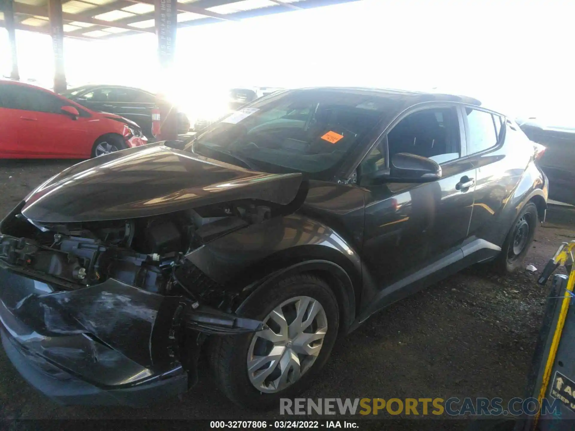 2 Photograph of a damaged car JTNKHMBX3K1038687 TOYOTA C-HR 2019