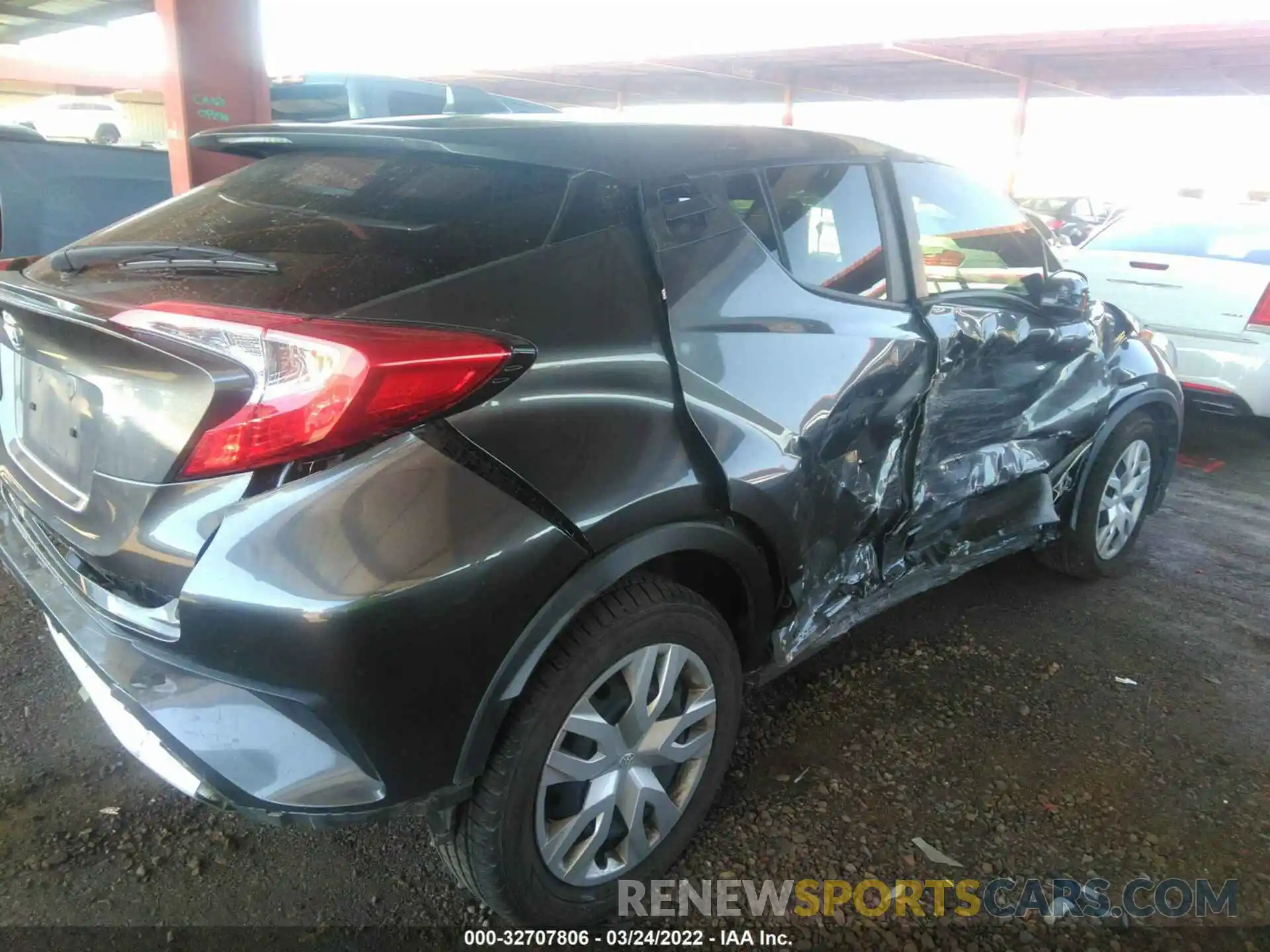 4 Photograph of a damaged car JTNKHMBX3K1038687 TOYOTA C-HR 2019