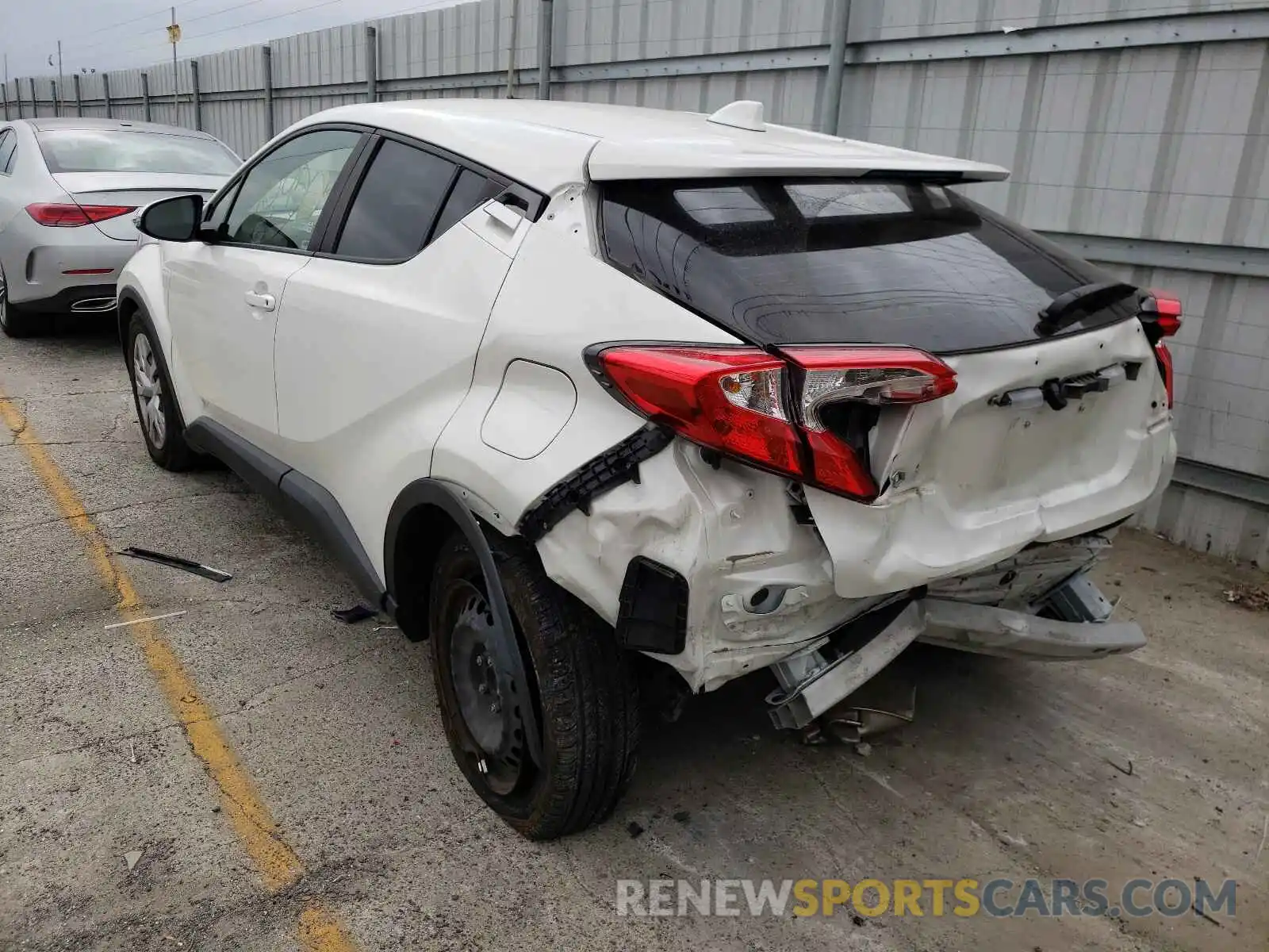 3 Photograph of a damaged car JTNKHMBX3K1040603 TOYOTA C-HR 2019