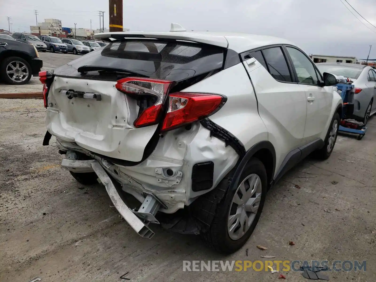 4 Photograph of a damaged car JTNKHMBX3K1040603 TOYOTA C-HR 2019