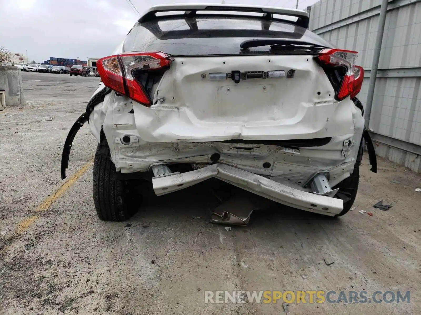 9 Photograph of a damaged car JTNKHMBX3K1040603 TOYOTA C-HR 2019