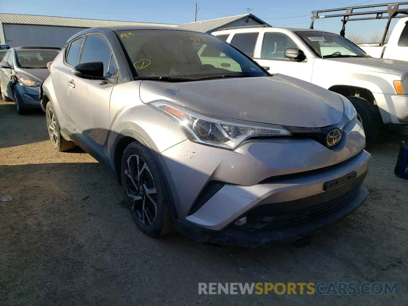 1 Photograph of a damaged car JTNKHMBX3K1041508 TOYOTA C-HR 2019