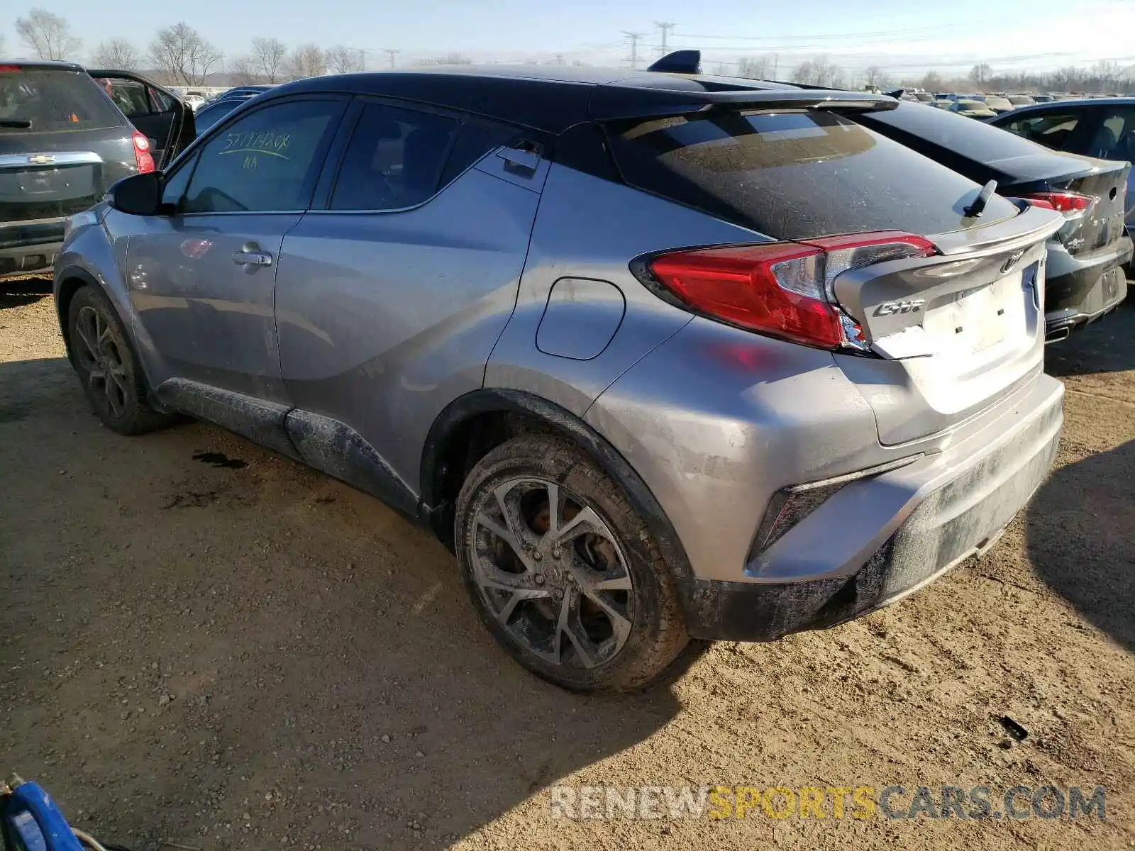 3 Photograph of a damaged car JTNKHMBX3K1041508 TOYOTA C-HR 2019