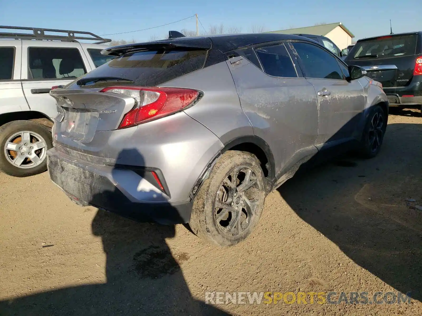 4 Photograph of a damaged car JTNKHMBX3K1041508 TOYOTA C-HR 2019