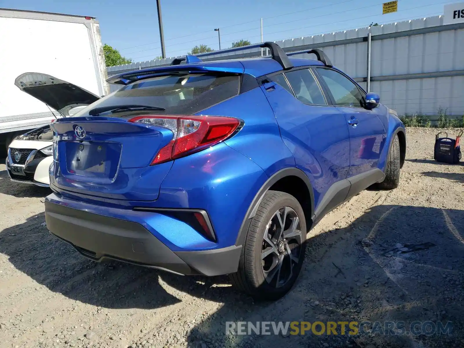 4 Photograph of a damaged car JTNKHMBX3K1041623 TOYOTA C-HR 2019