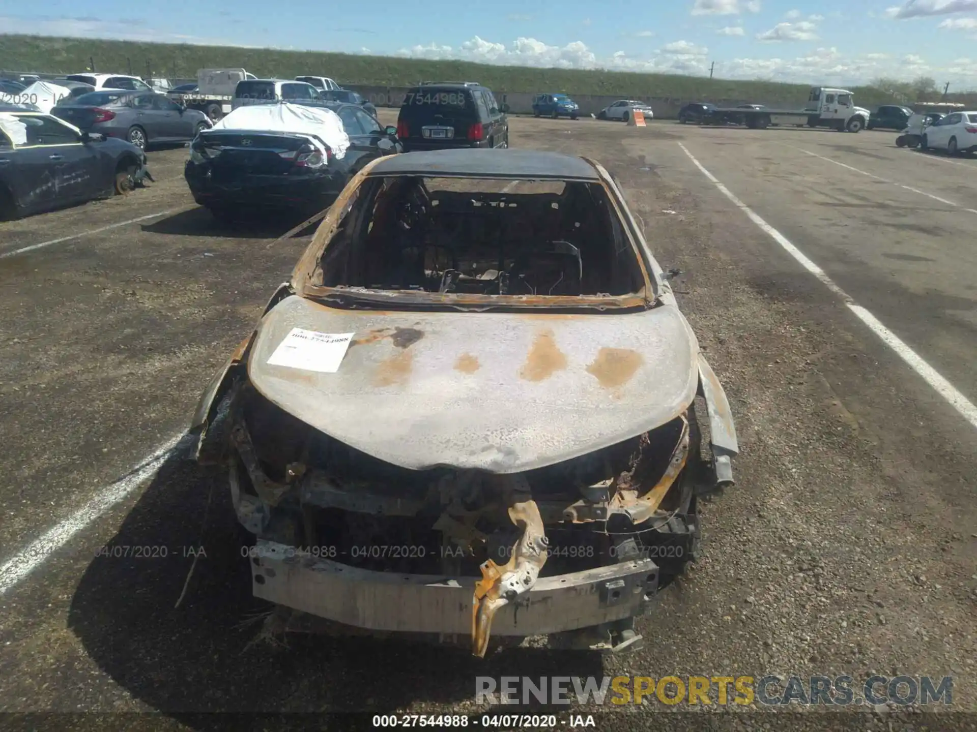 6 Photograph of a damaged car JTNKHMBX3K1041802 TOYOTA C-HR 2019