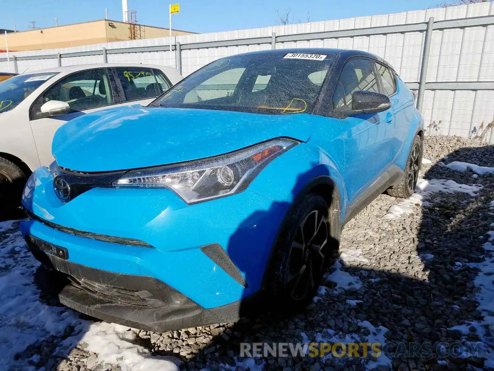 2 Photograph of a damaged car JTNKHMBX3K1041914 TOYOTA C-HR 2019