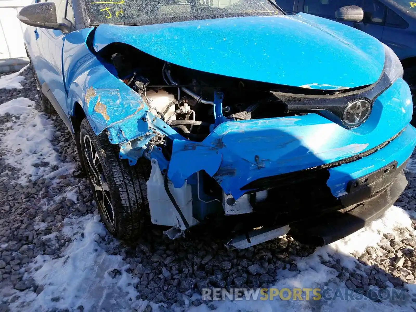 9 Photograph of a damaged car JTNKHMBX3K1041914 TOYOTA C-HR 2019