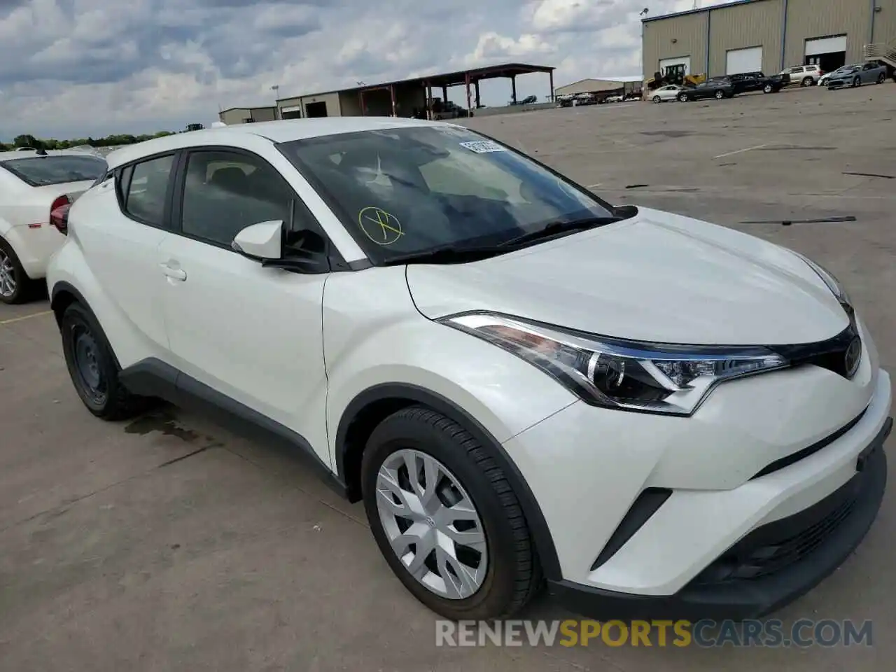 1 Photograph of a damaged car JTNKHMBX3K1043873 TOYOTA C-HR 2019