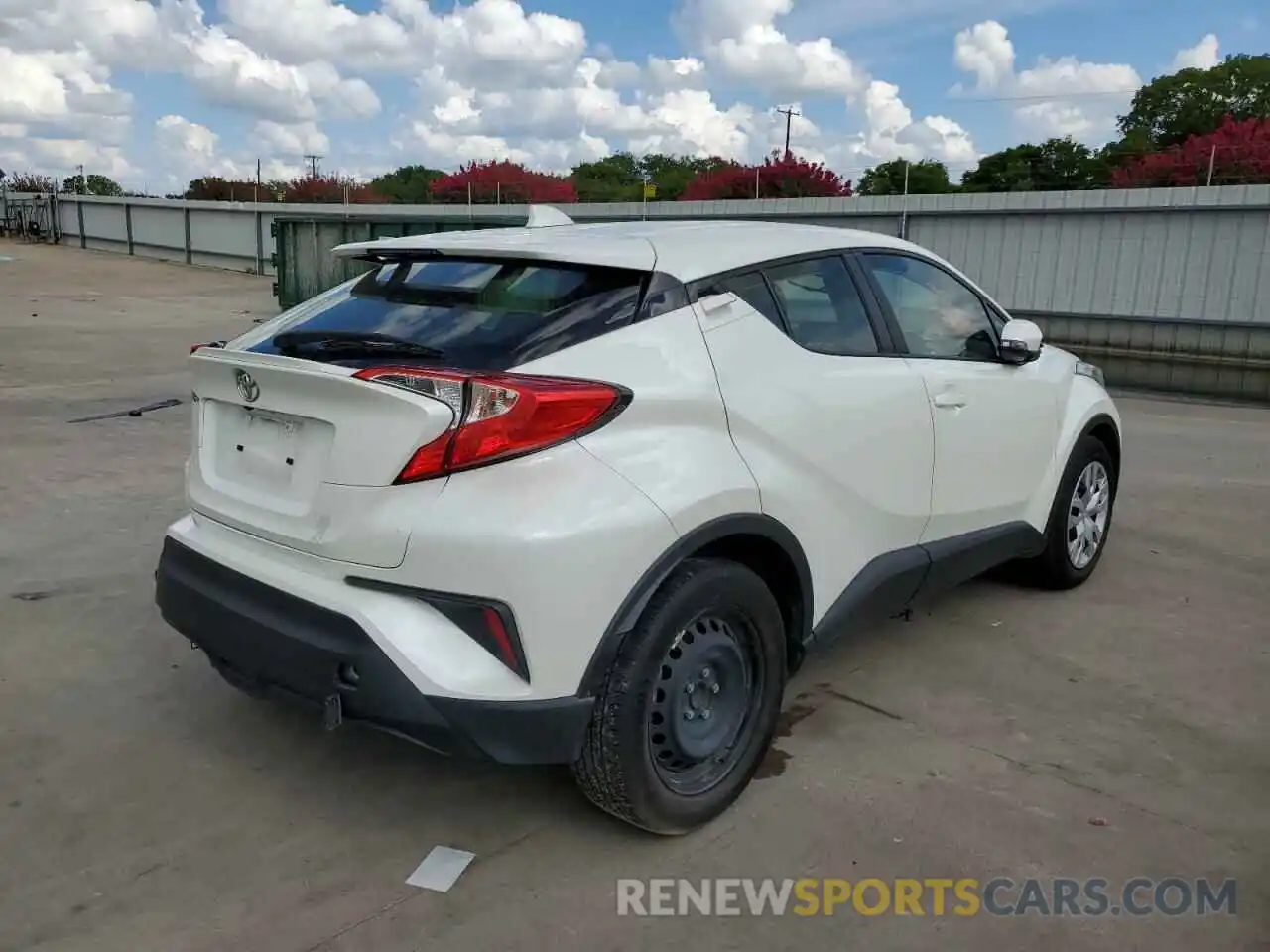 4 Photograph of a damaged car JTNKHMBX3K1043873 TOYOTA C-HR 2019