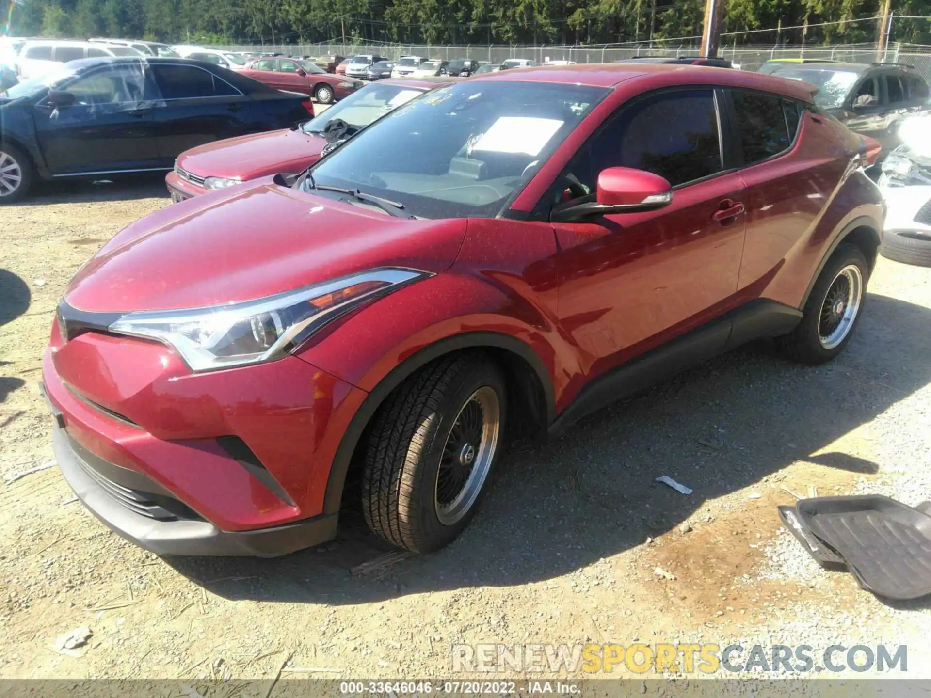 2 Photograph of a damaged car JTNKHMBX3K1044912 TOYOTA C-HR 2019