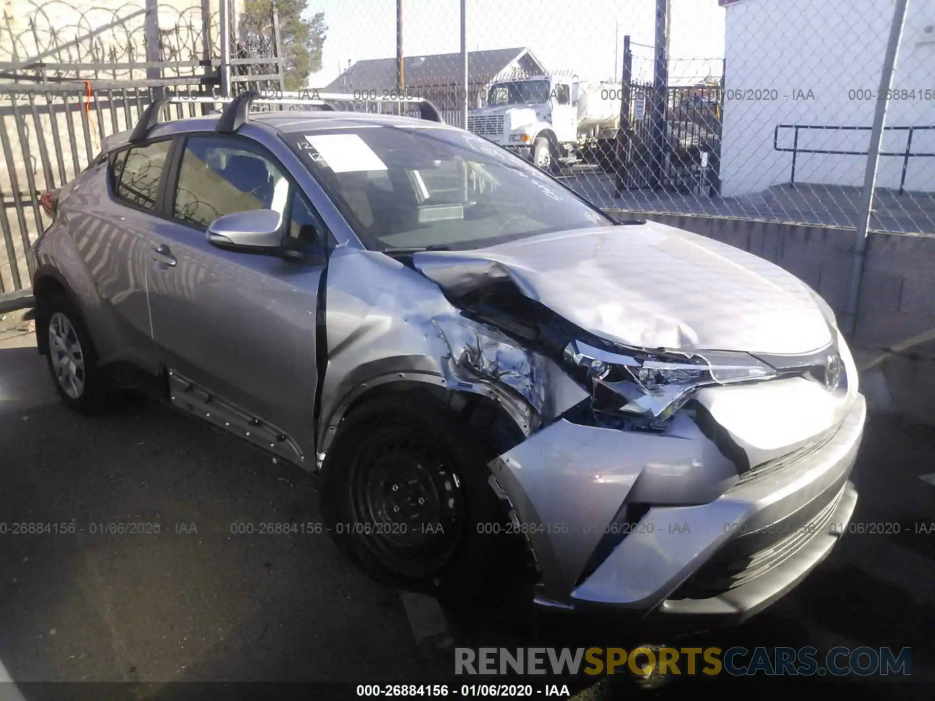 1 Photograph of a damaged car JTNKHMBX3K1045381 TOYOTA C-HR 2019