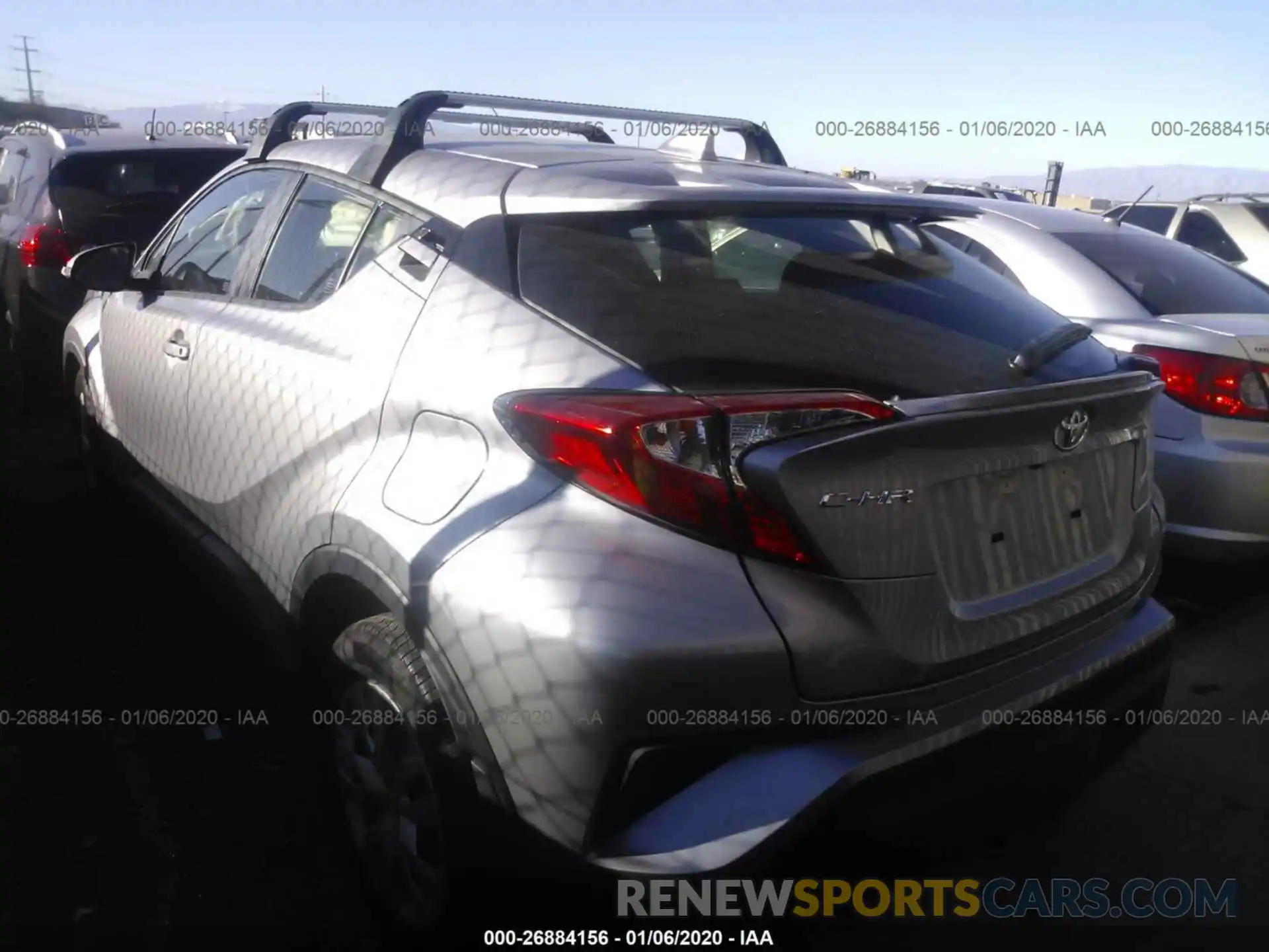 3 Photograph of a damaged car JTNKHMBX3K1045381 TOYOTA C-HR 2019